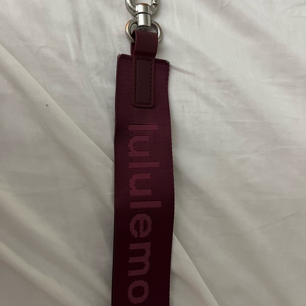 lululemon athletica Burgundy Key Holder